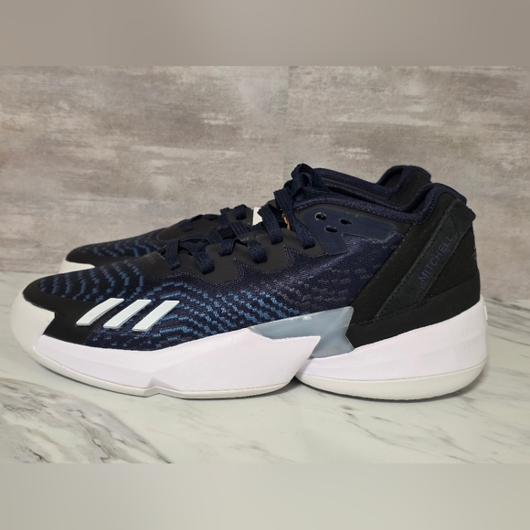 adidas Other - Adidas D.O.N Issue 4 Men's Basketball Shoe Athletic Sneaker Blue/White Size 10